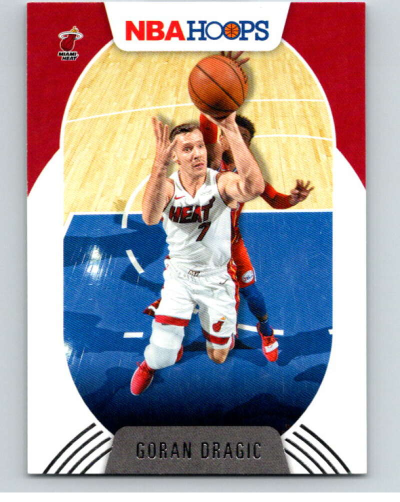 2020-21 Panini Hoops #165 Goran Dragic Miami Heat V88190 Image 1