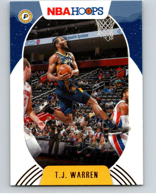 2020-21 Panini Hopps Gold #8 T.J. Warren  Indiana Pacers  V88218 Image 1