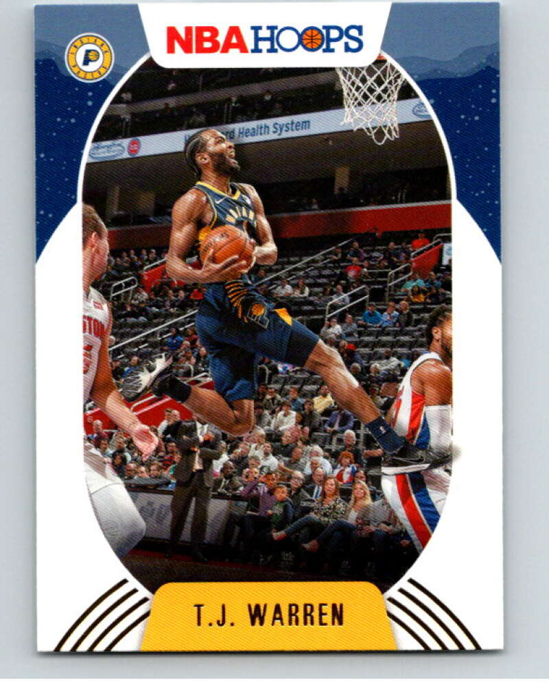 2020-21 Panini Hopps Gold #8 T.J. Warren Indiana Pacers V88218 Image 1