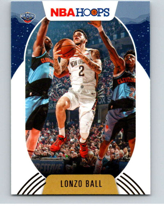 2020-21 Panini Hopps Gold #15 Lonzo Ball  New Orleans Pelicans  V88219 Image 1
