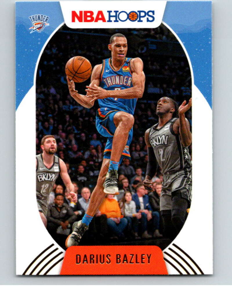 2020-21 Panini Hopps Gold #18 Darius Bazley Oklahoma City Thunder V88221 Image 1
