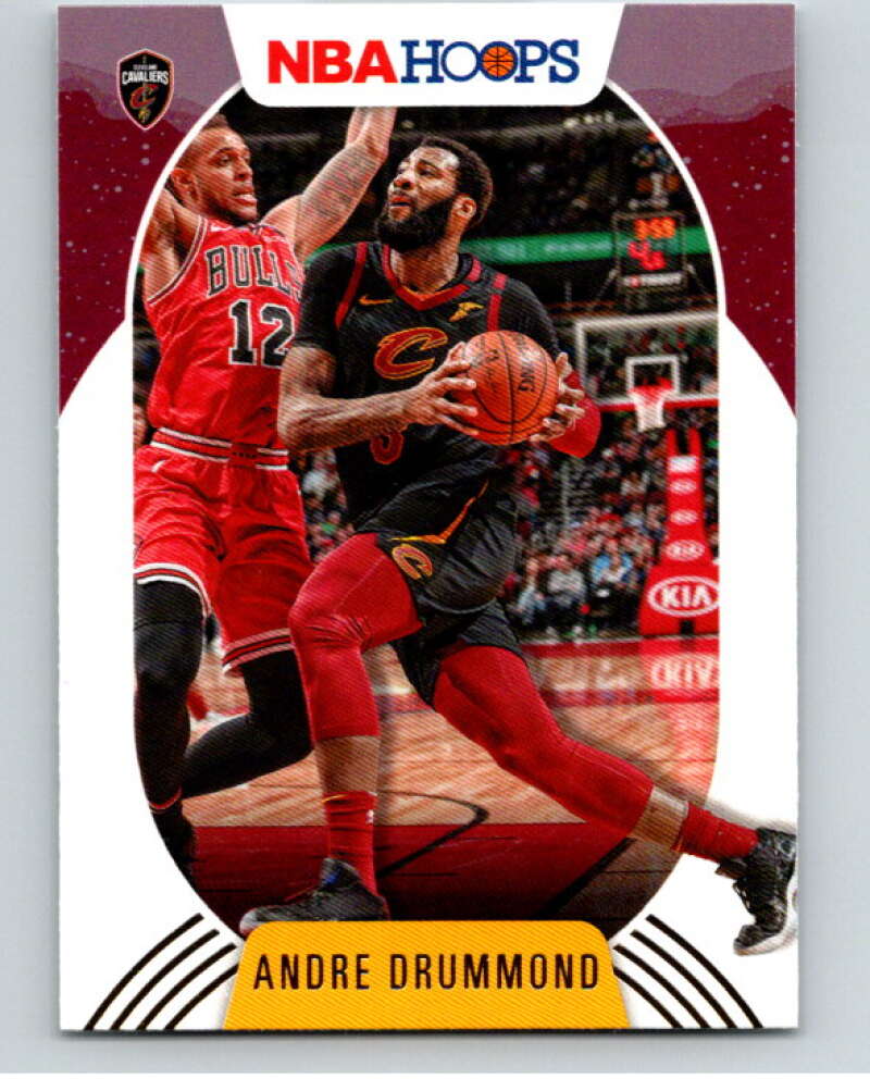 2020-21 Panini Hopps Gold #22 Andre Drummond Cleveland Cavaliers V88223 Image 1