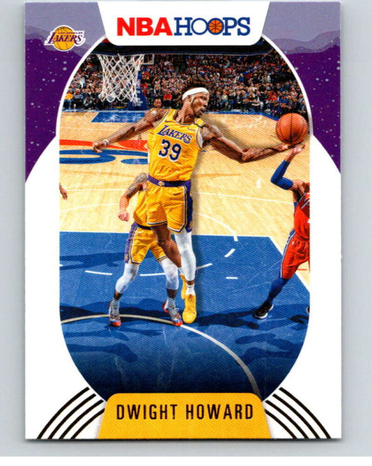 2020-21 Panini Hopps Gold #38 Dwight Howard  Los Angeles Lakers  V88225 Image 1