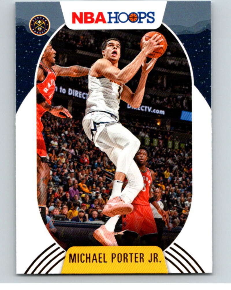 2020-21 Panini Hopps Gold #41 Michael Porter Jr. Denver Nuggets V88227 Image 1