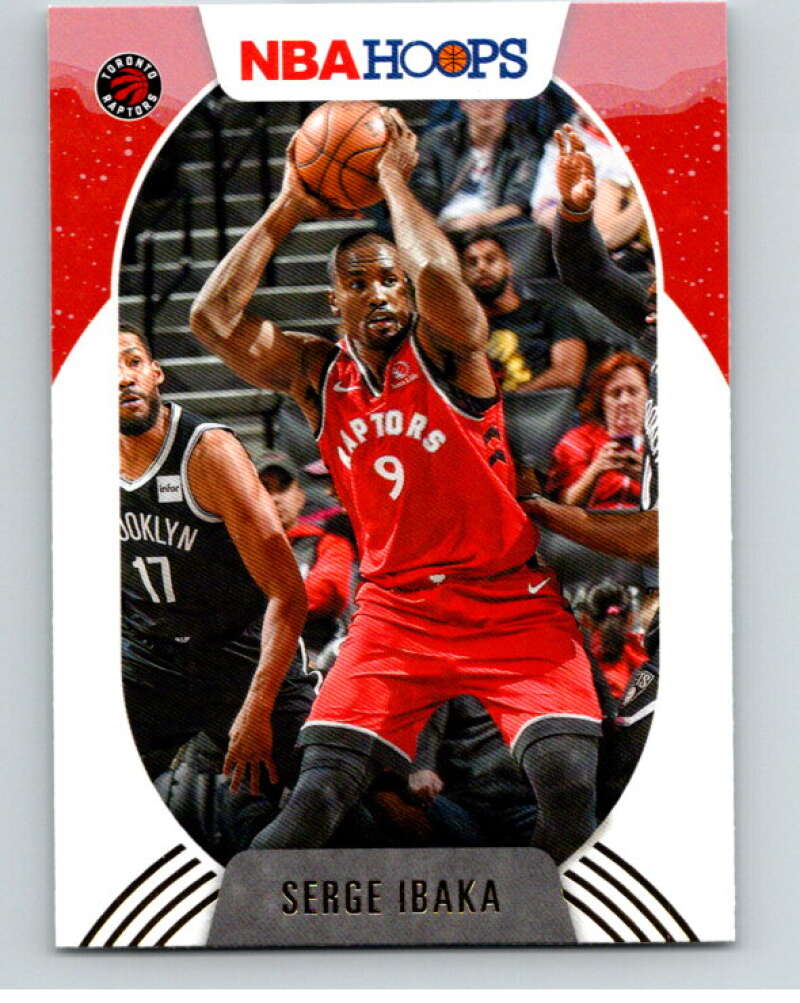2020-21 Panini Hopps Gold #50 Serge Ibaka Toronto Raptors V88228 Image 1