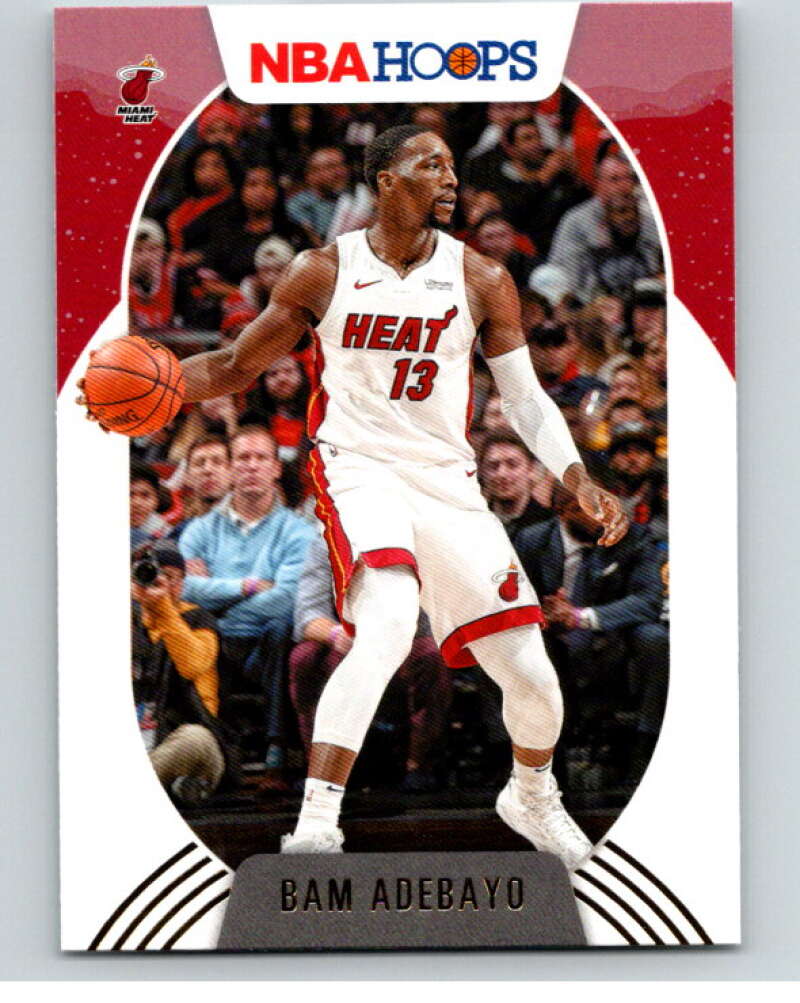 2020-21 Panini Hopps Gold #59 Bam Adebayo Miami Heat V88234 Image 1