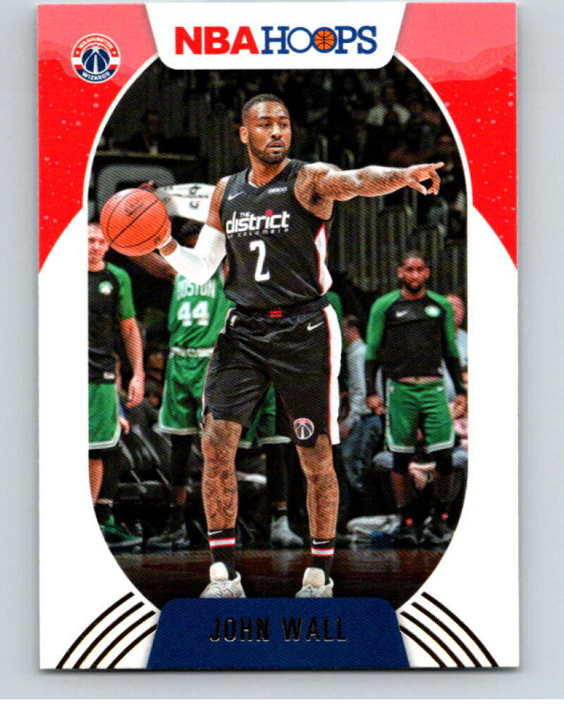 2020-21 Panini Hopps Gold #76 John Wall Washington Wizards V88241 Image 1