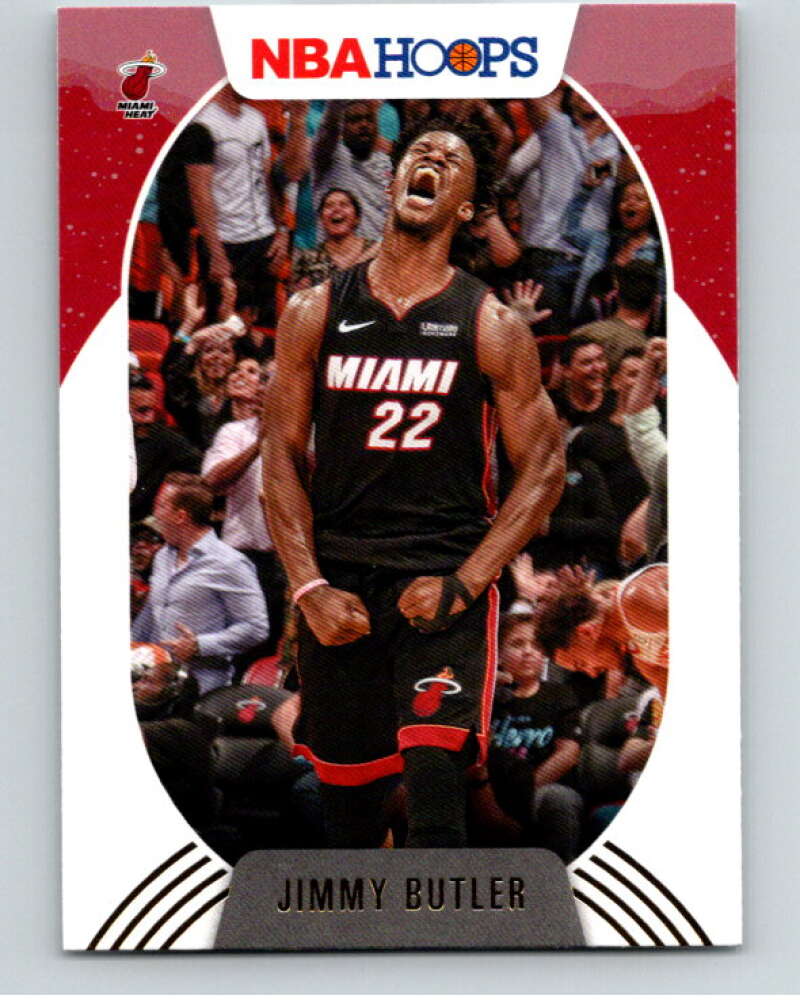 2020-21 Panini Hopps Gold #85 Jimmy Butler Miami Heat V88243 Image 1