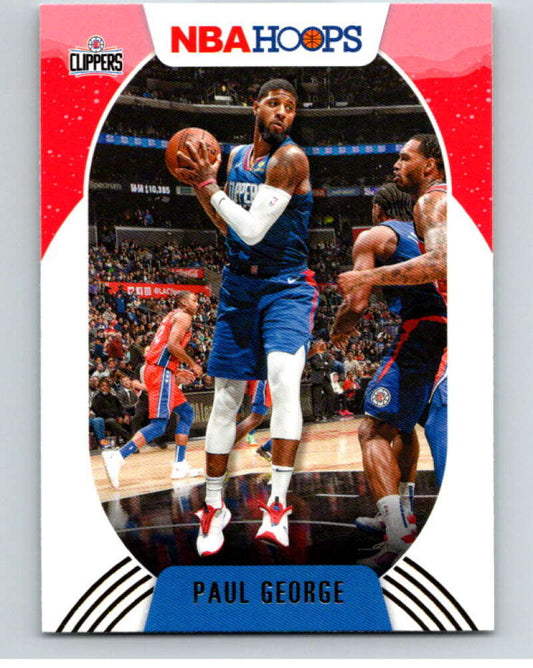 2020-21 Panini Hopps Gold #97 Paul George  Los Angeles Clippers  V88247 Image 1