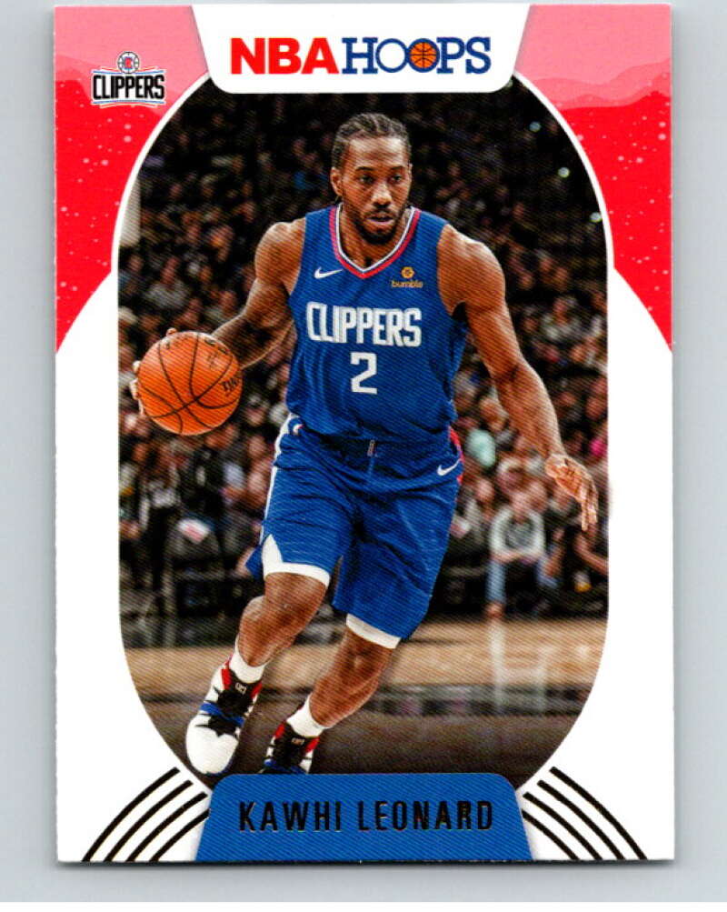 2020-21 Panini Hopps Gold #117 Kawhi Leonard Los Angeles Clippers V88254 Image 1
