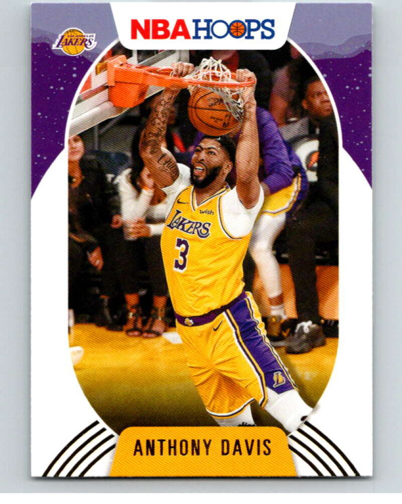 2020-21 Panini Hopps Gold #126 Anthony Davis Los Angeles Lakers V88258 Image 1