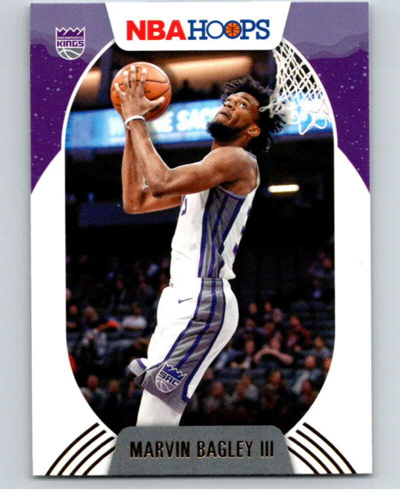 2020-21 Panini Hopps Gold #142 Marvin Bagley III Sacramento Kings V88262 Image 1