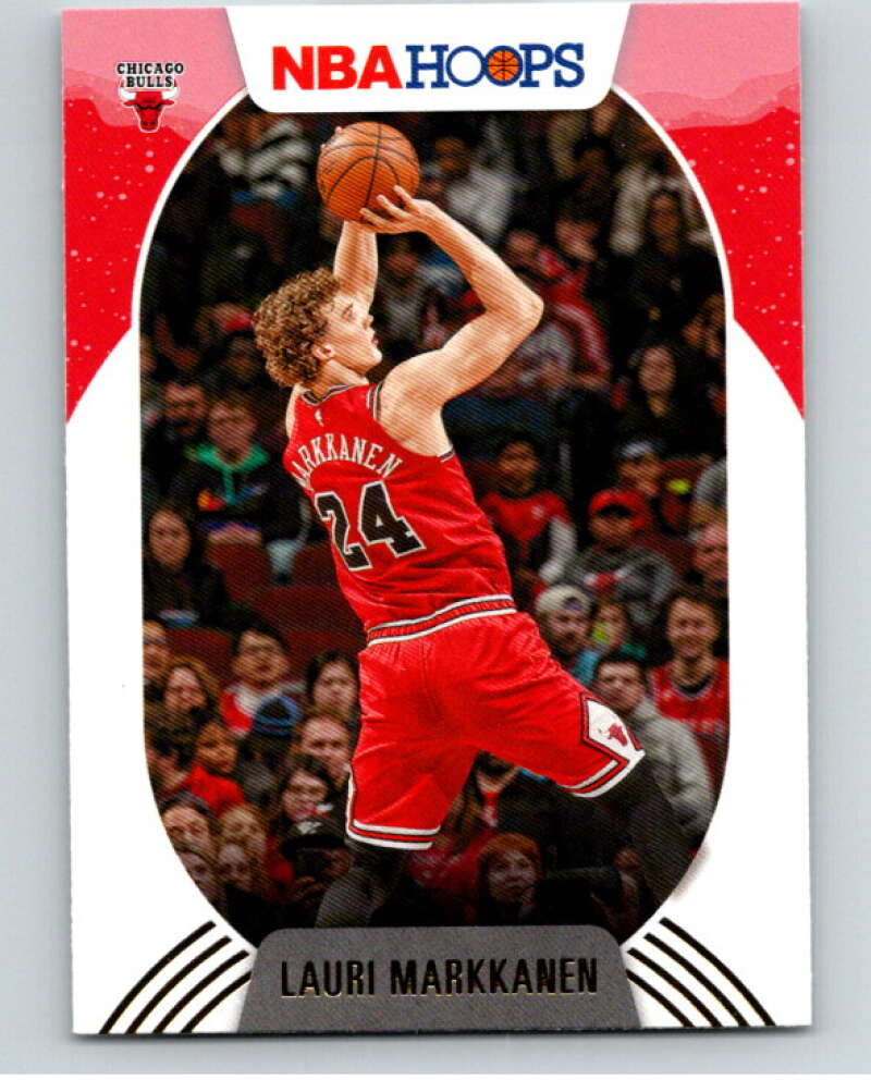 2020-21 Panini Hopps Gold #161 Lauri Markkanen Chicago Bulls V88271 Image 1
