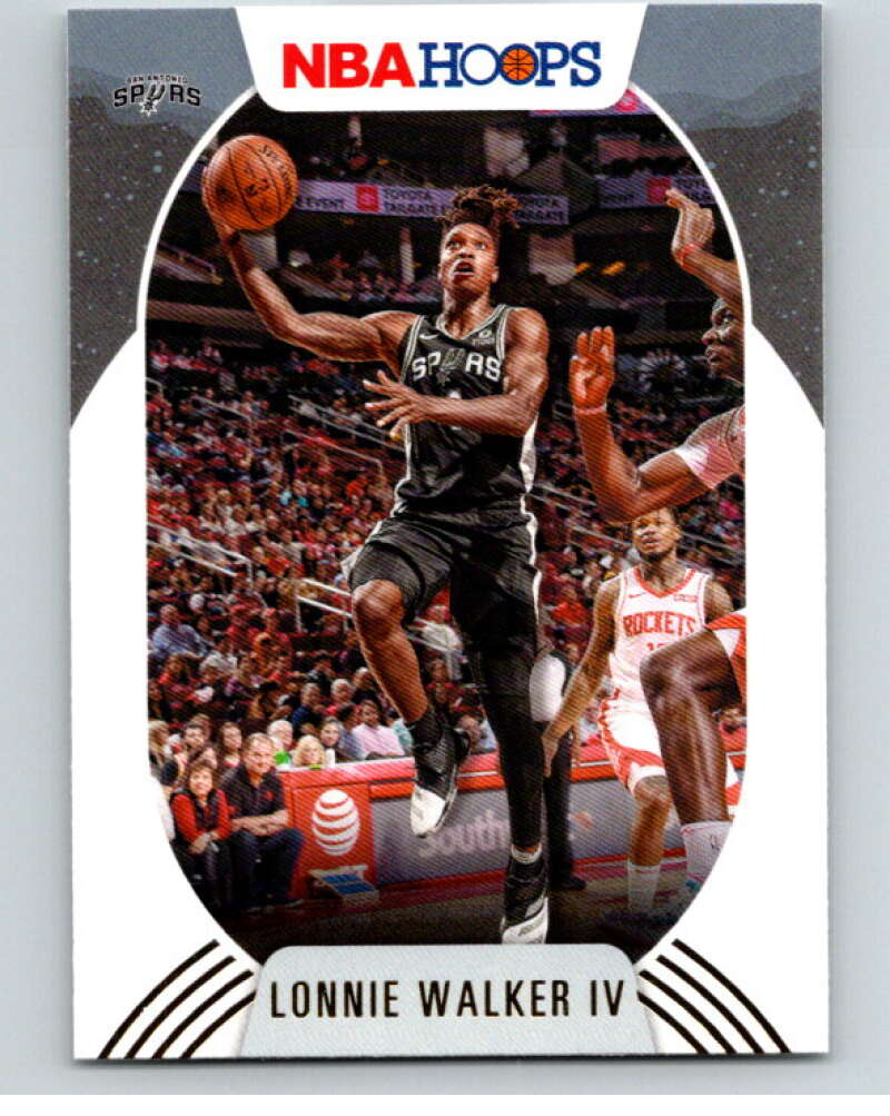 2020-21 Panini Hopps Gold #167 Lonnie Walker IV San Antonio Spurs V88272 Image 1