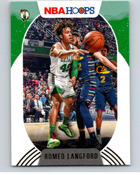 2020-21 Panini Hopps Gold #170 Romeo Langford  Boston Celtics  V88274 Image 1