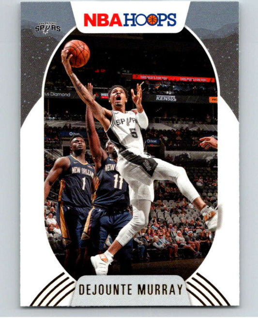 2020-21 Panini Hopps Gold #172 Dejounte Murray  San Antonio Spurs  V88275 Image 1