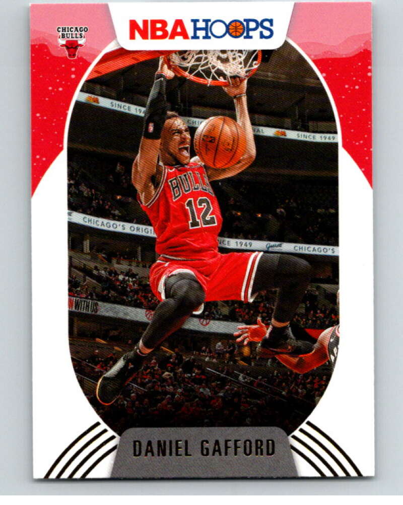 2020-21 Panini Hopps Gold #177 Daniel Gafford Chicago Bulls V88277 Image 1