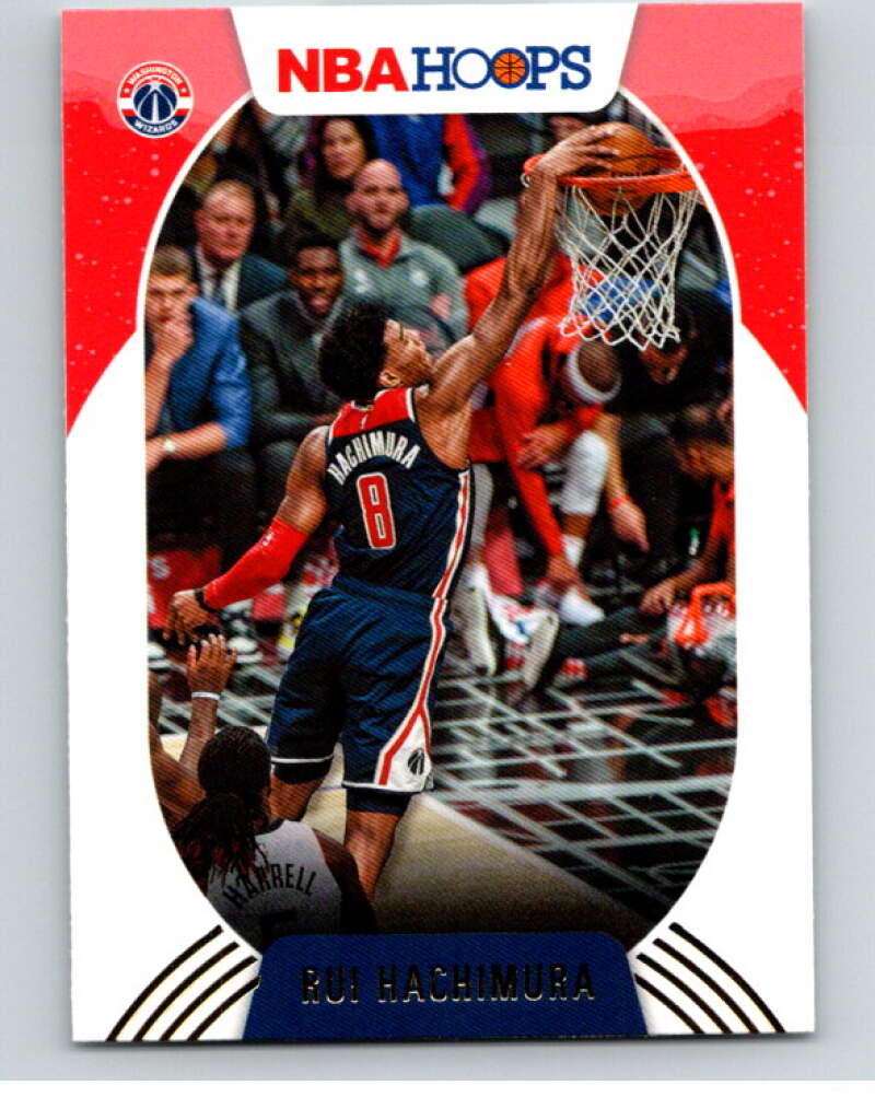 2020-21 Panini Hopps Gold #197 Rui Hachimura Washington Wizards V88281 Image 1