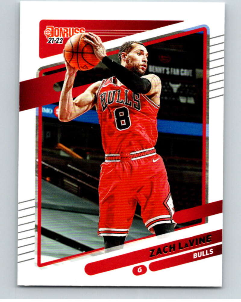 2021-22 Donruss #11 Zach LaVine Chicago Bulls V88294 Image 1