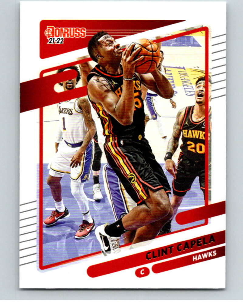 2021-22 Donruss #33 Clint Capela Atlanta Hawks V88301 Image 1