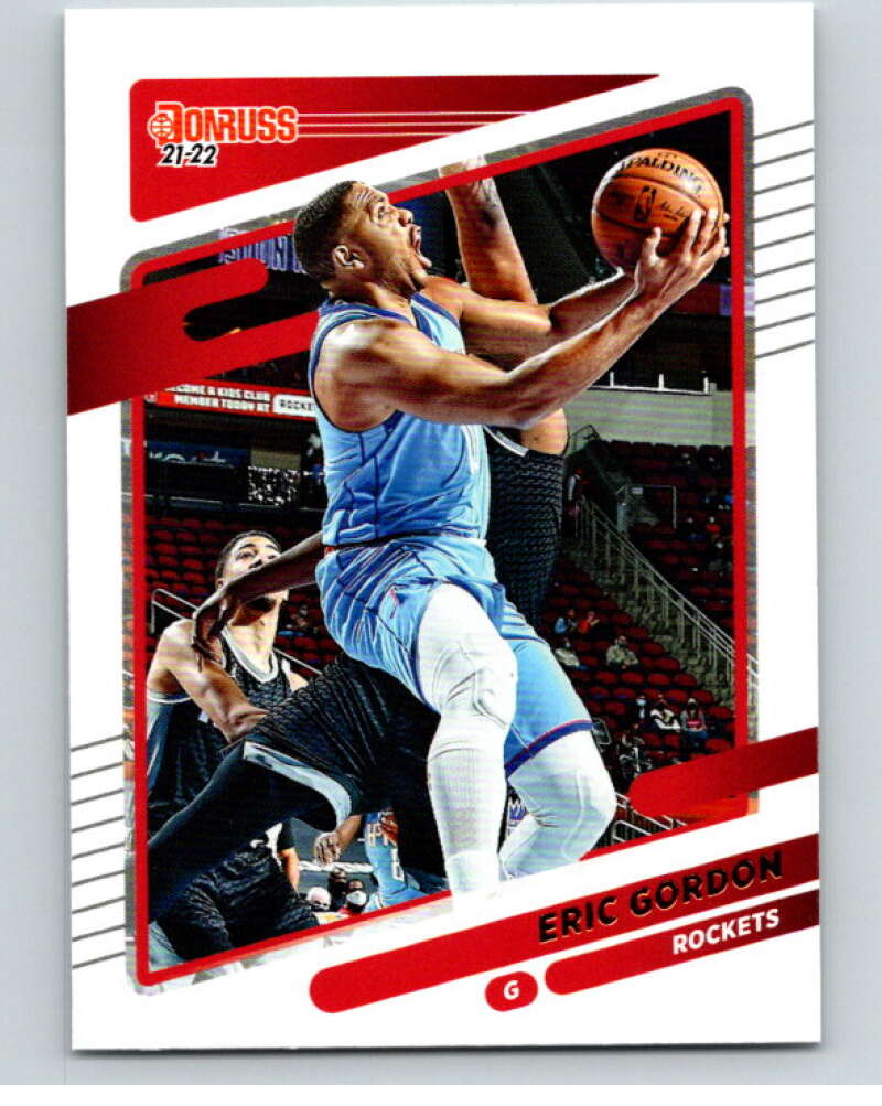 2021-22 Donruss #37 Eric Gordon Houston Rockets V88305 Image 1
