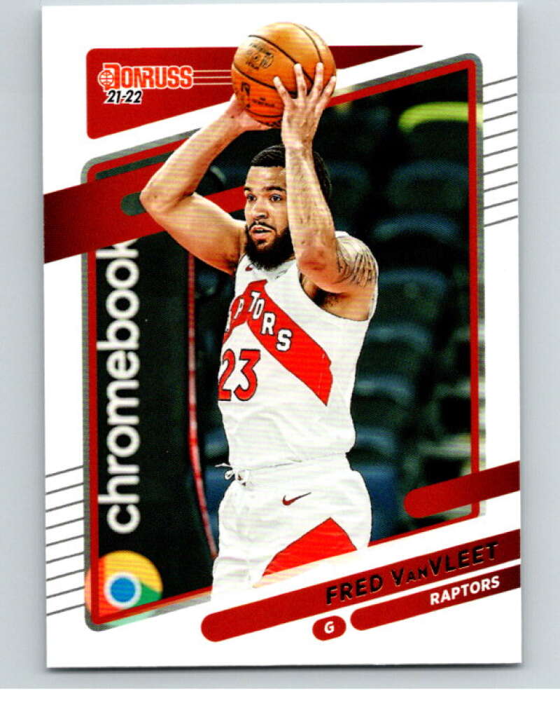 2021-22 Donruss #38 Fred VanVleet Toronto Raptors V88306 Image 1