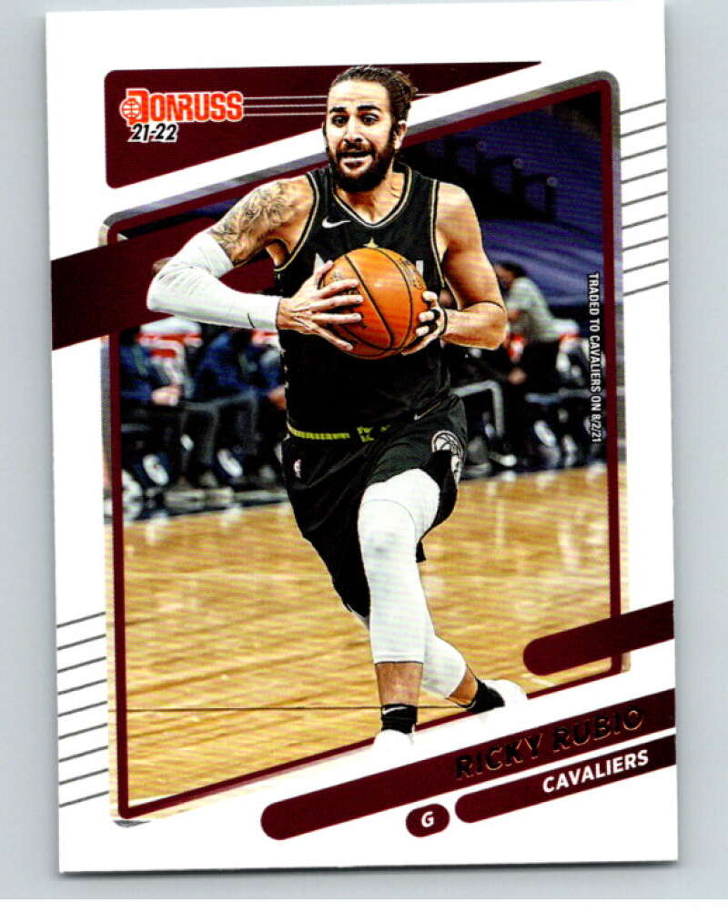 2021-22 Donruss #51 Ricky Rubio Cleveland Cavaliers V88312 Image 1
