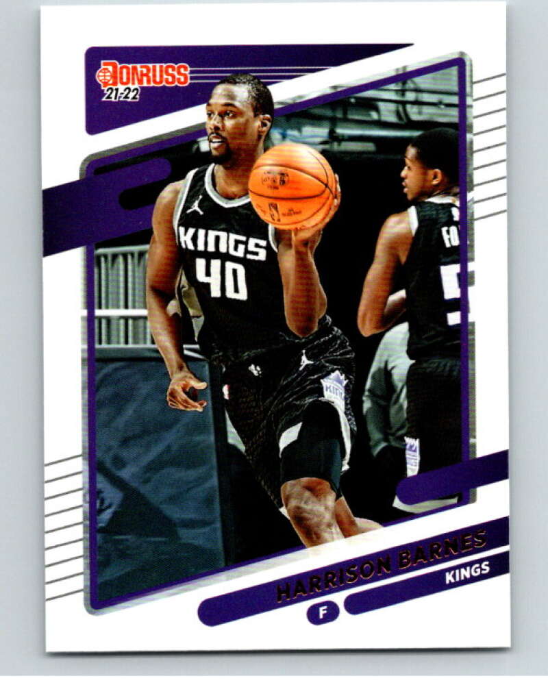 2021-22 Donruss #53 Harrison Barnes Sacramento Kings V88314 Image 1