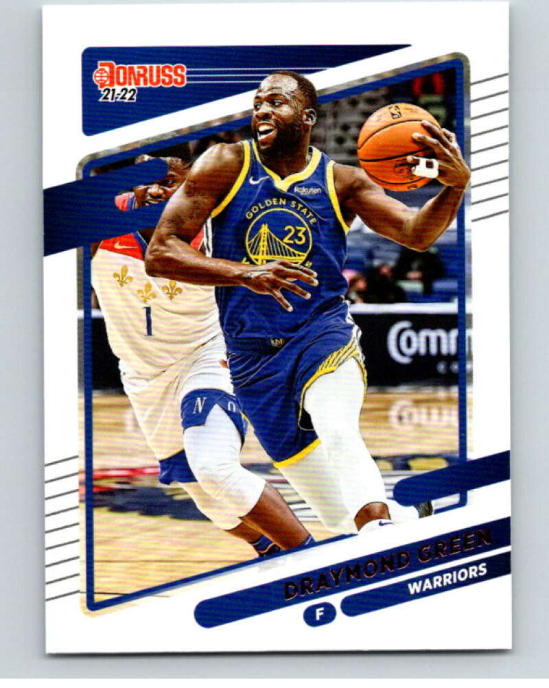 2021-22 Donruss #55 Draymond Green Golden State Warriors V88317 Image 1