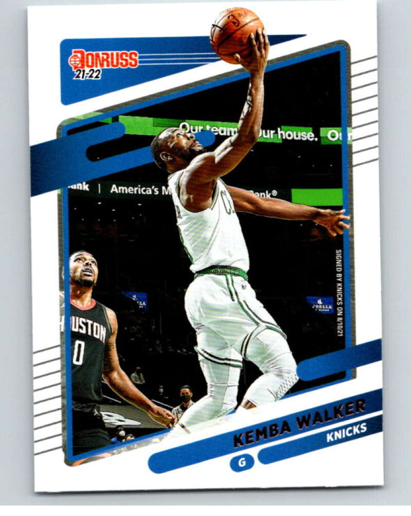 2021-22 Donruss #67 Kemba Walker New York Knicks V88320 Image 1