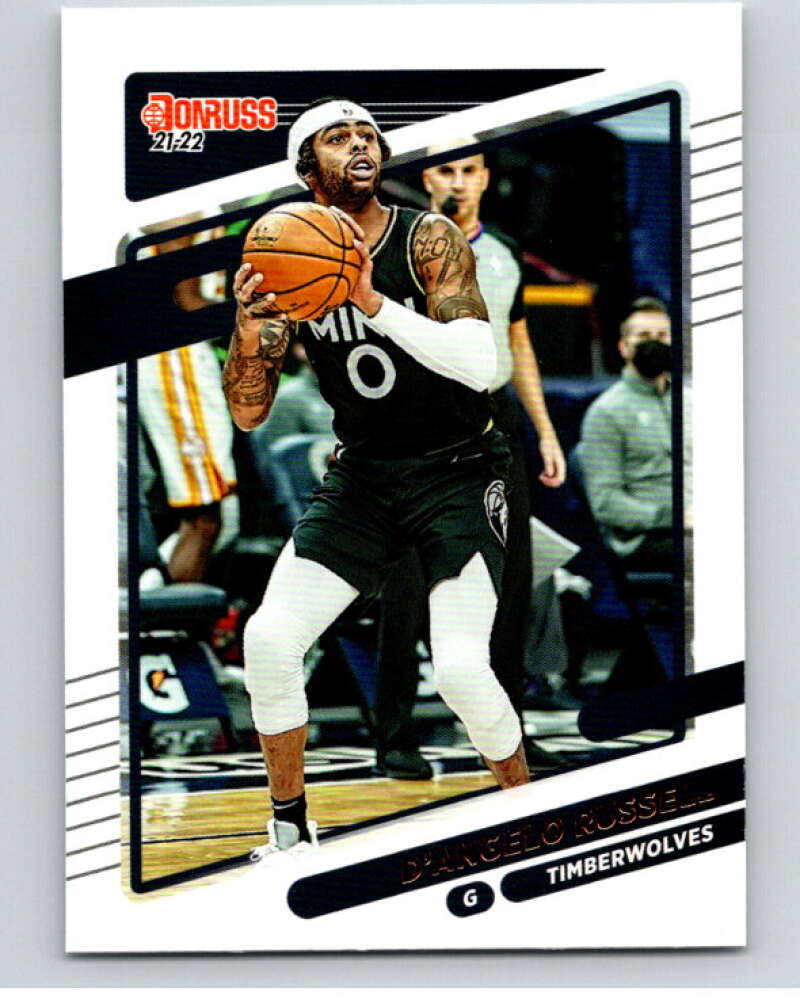 2021-22 Donruss #82 D'Angelo Russell Minnesota Timberwolves V88324 Image 1