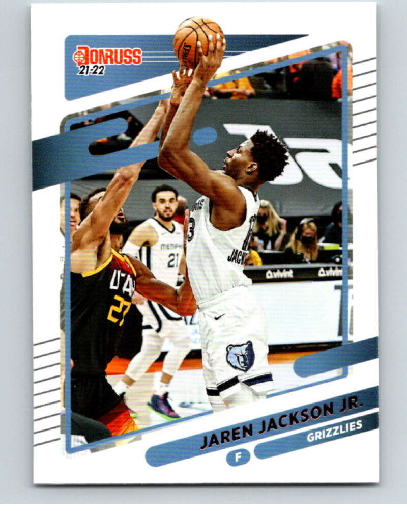 2021-22 Donruss #85 Jaren Jackson Jr. Memphis Grizzlies V88325 Image 1