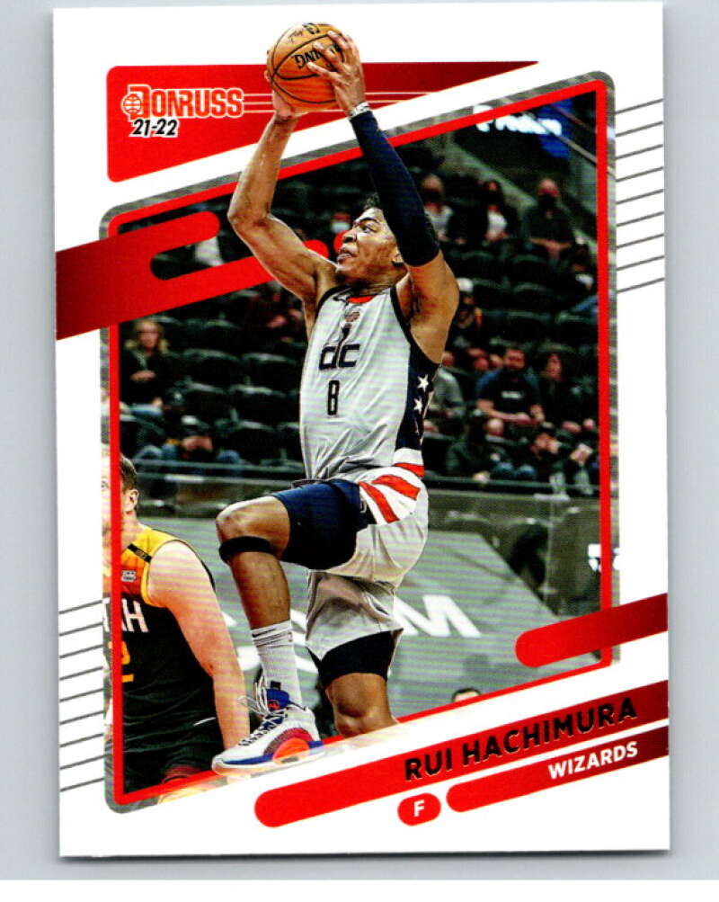 2021-22 Donruss #91 Rui Hachimura Washington Wizards V88327 Image 1