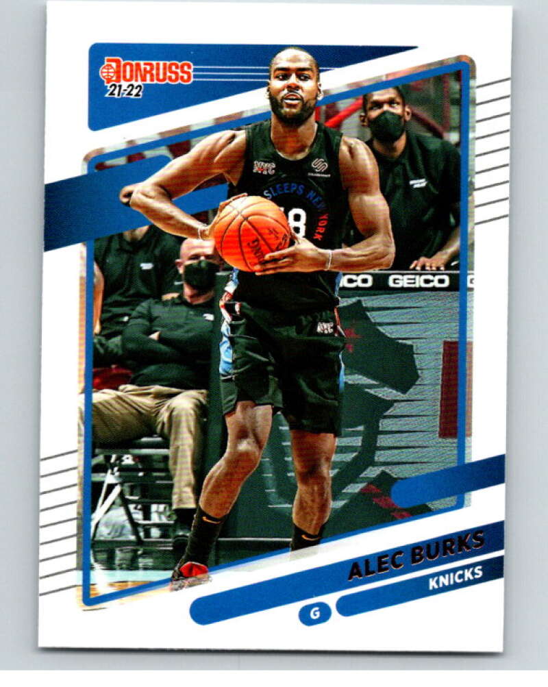 2021-22 Donruss #92 Alec Burks New York Knicks V88328 Image 1