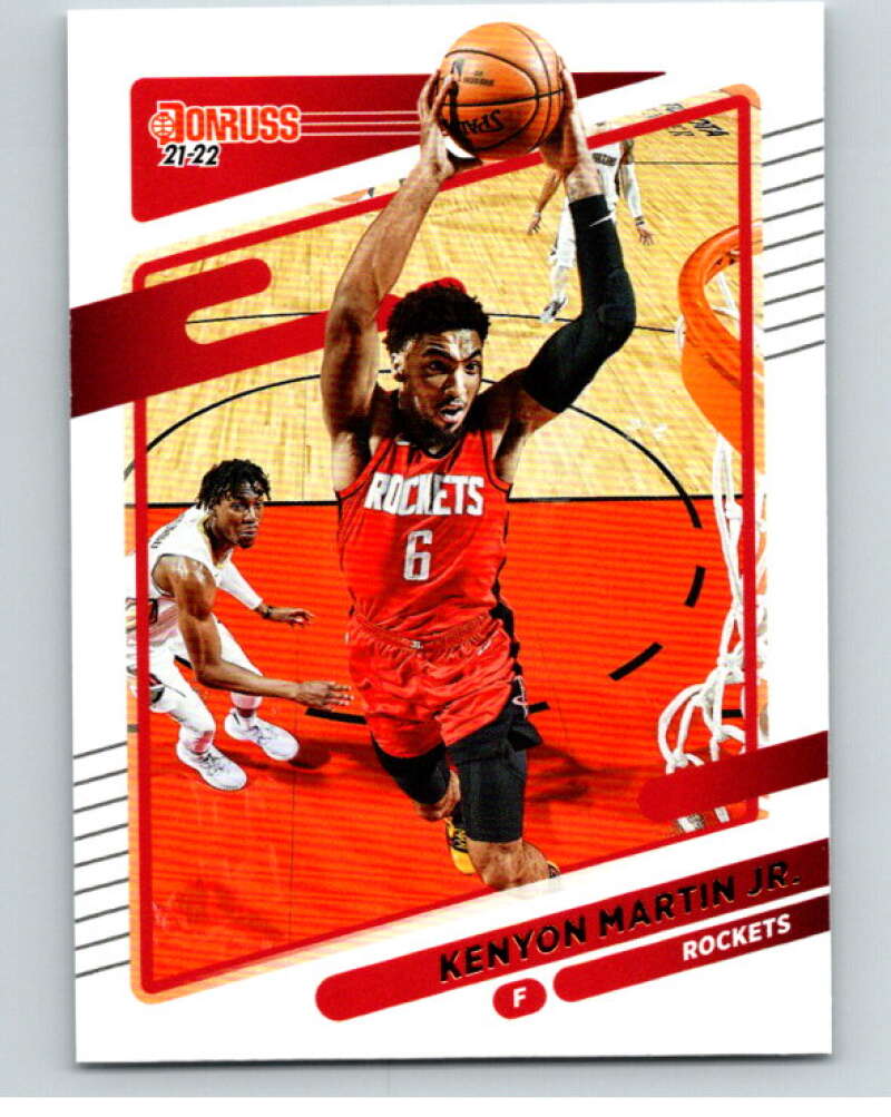 2021-22 Donruss #97 Kenyon Martin Jr. Houston Rockets V88330 Image 1
