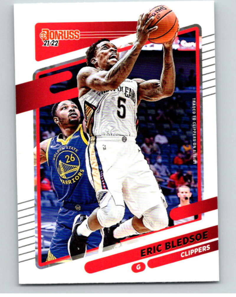 2021-22 Donruss #101 Eric Bledsoe Los Angeles Clippers V88331 Image 1