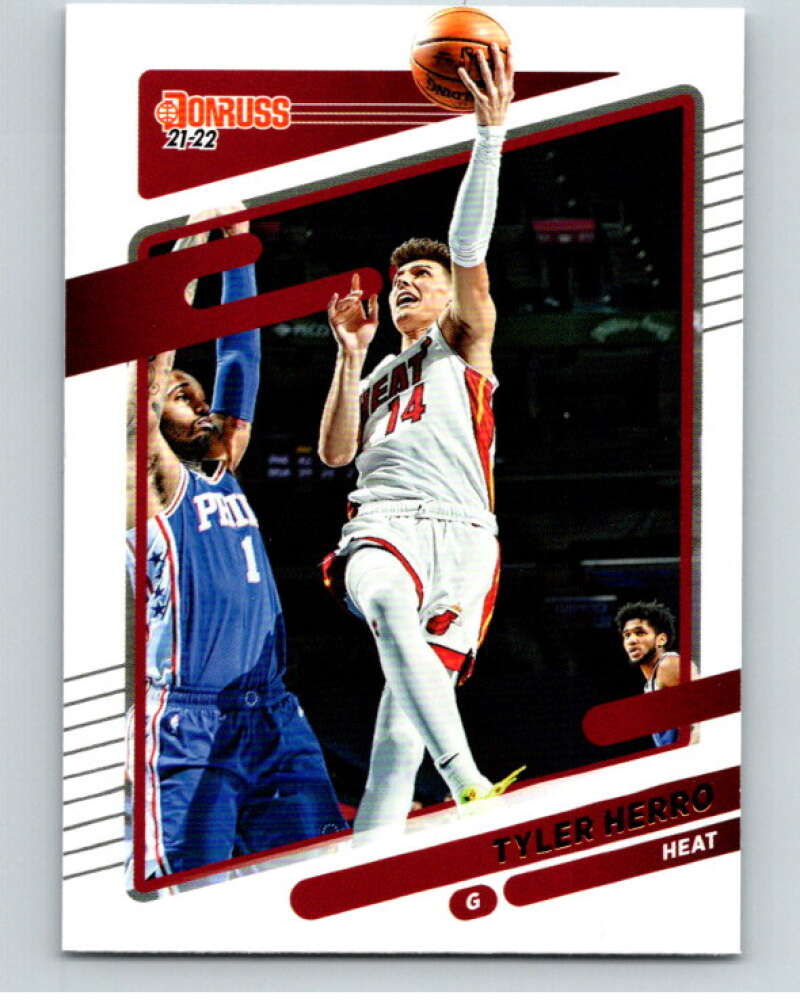 2021-22 Donruss #114 Tyler Herro Miami Heat V88340 Image 1