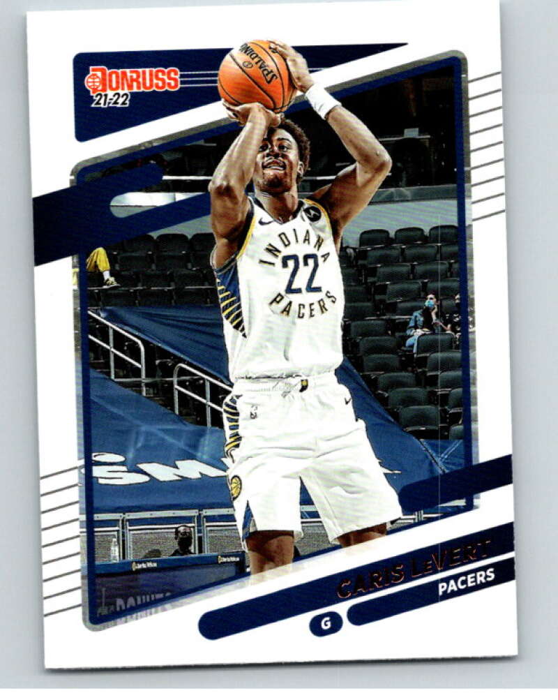 2021-22 Donruss #125 Caris LeVert Indiana Pacers V88343 Image 1