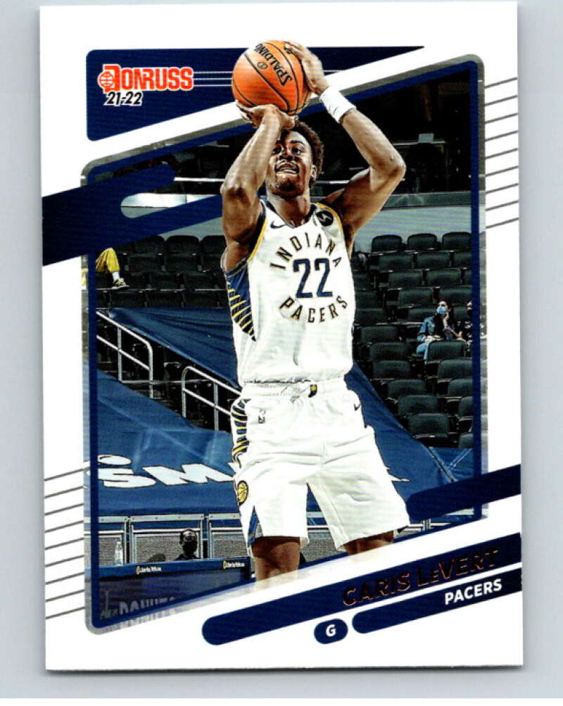 2021-22 Donruss #125 Caris LeVert Indiana Pacers V88344 Image 1