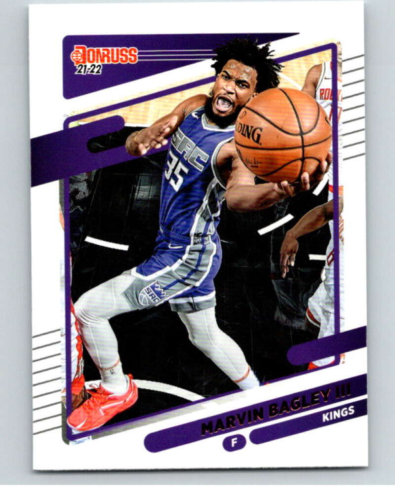 2021-22 Donruss #134 Marvin Bagley III Sacramento Kings V88348 Image 1