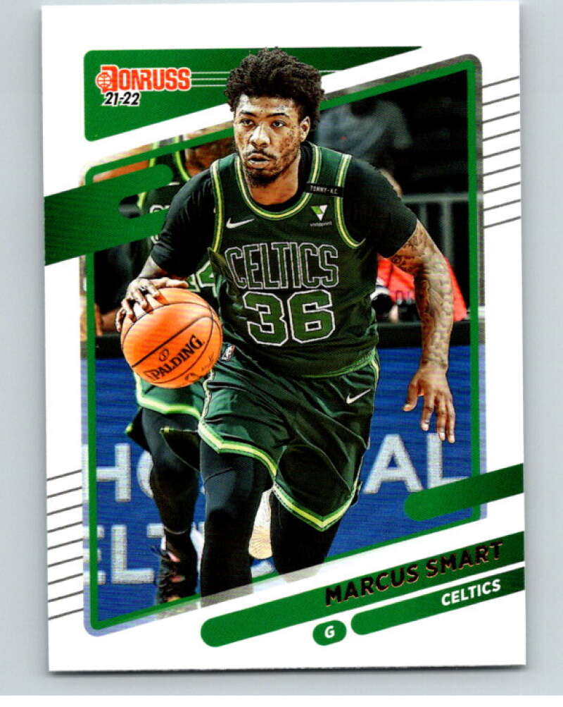 2021-22 Donruss #140 Marcus Smart Boston Celtics V88351 Image 1
