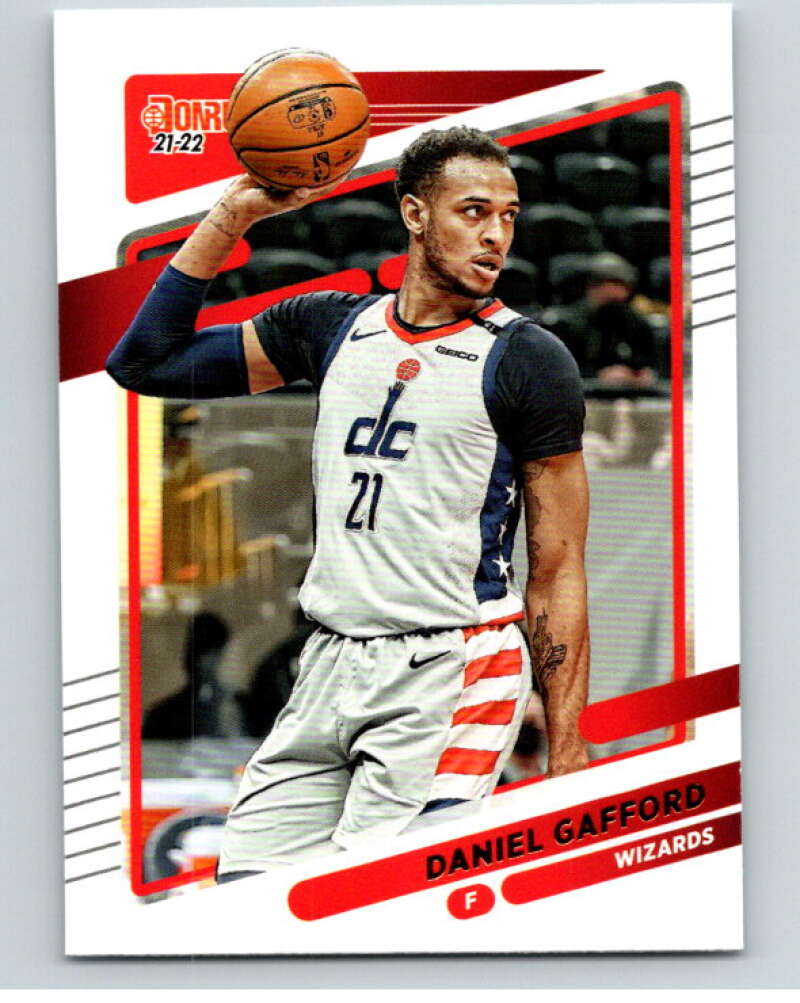 2021-22 Donruss #143 Daniel Gafford Washington Wizards V88353 Image 1