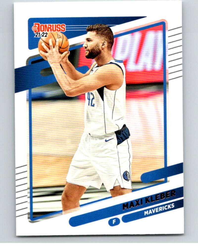 2021-22 Donruss #150 Maxi Kleber Dallas Mavericks V88356 Image 1