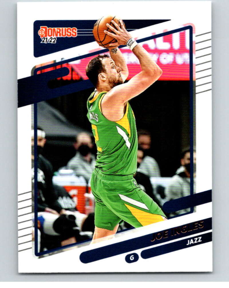 2021-22 Donruss #168 Joe Ingles Utah Jazz V88366 Image 1
