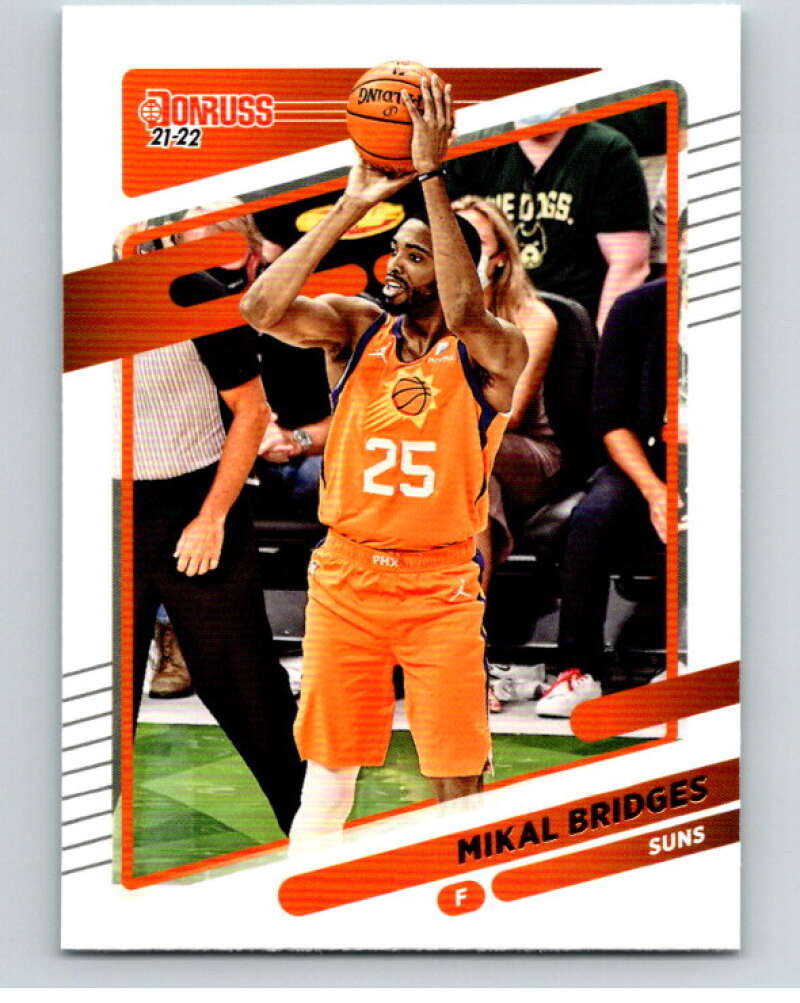 2021-22 Donruss #169 Mikal Bridges Phoenix Suns V88367 Image 1