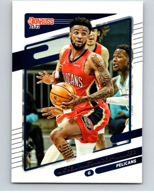 2021-22 Donruss #170 Nickeil Alexander-Walker  New Orleans Pelicans  V88368 Image 1