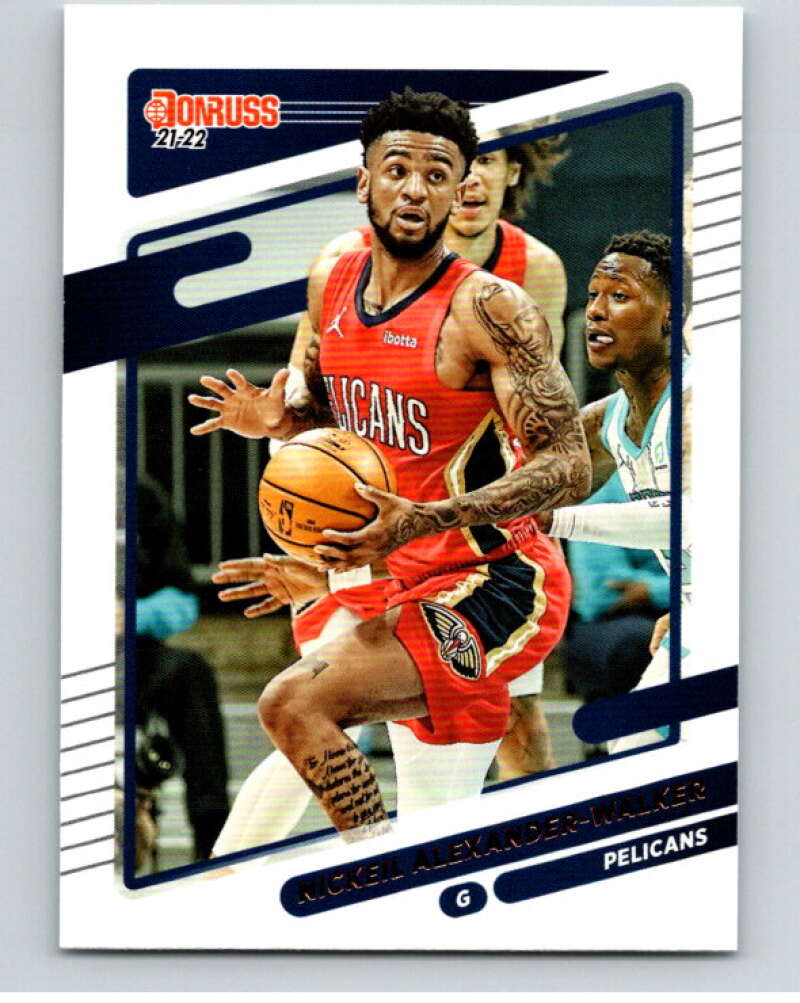2021-22 Donruss #170 Nickeil Alexander-Walker New Orleans Pelicans V88368 Image 1