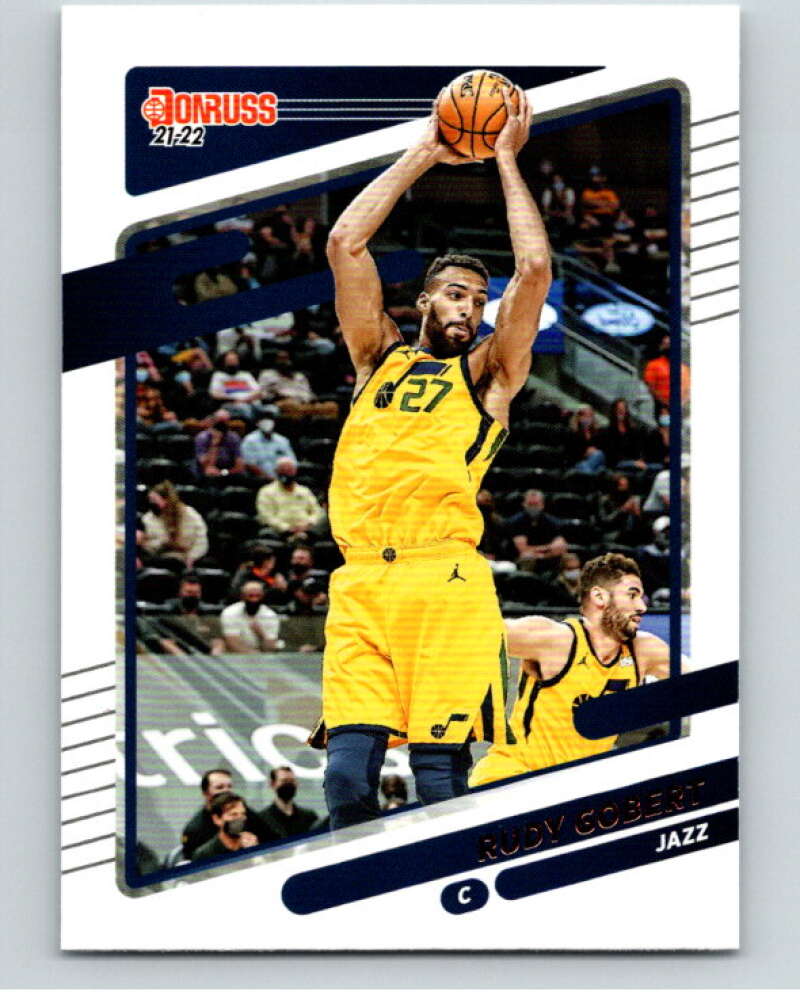 2021-22 Donruss #182 Rudy Gobert Utah Jazz V88372 Image 1