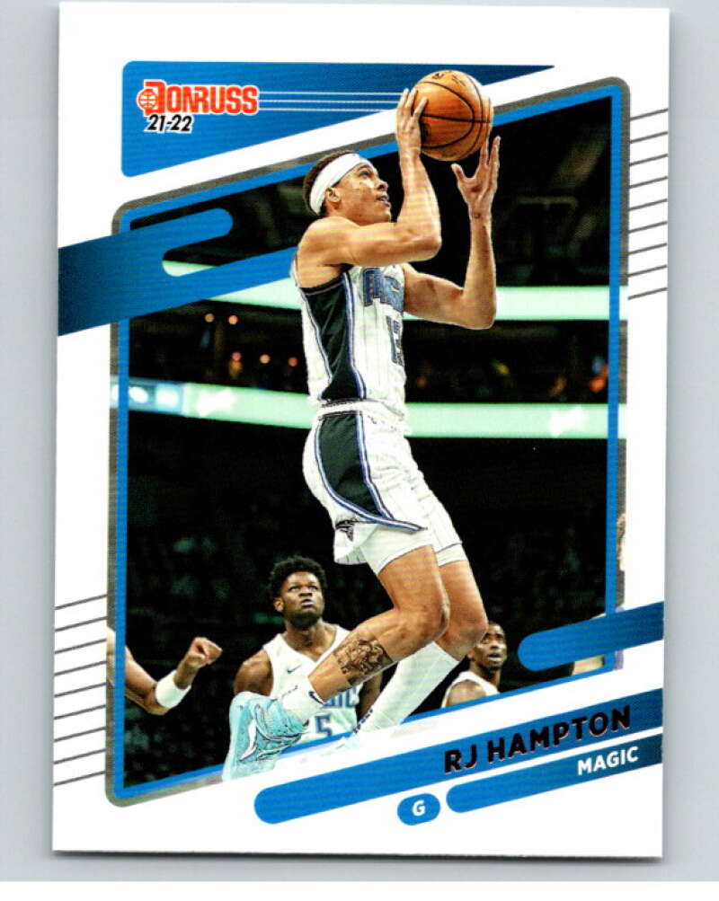 2021-22 Donruss #185 RJ Hampton Orlando Magic V88375 Image 1