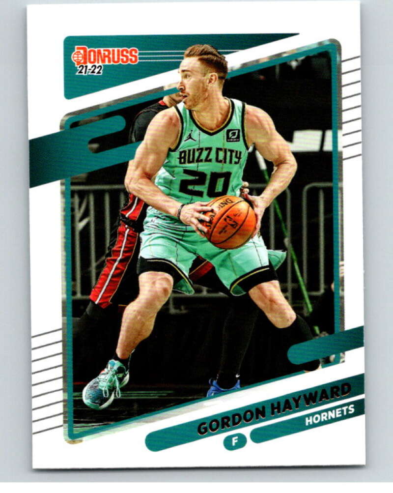 2021-22 Donruss #198 Gordon Hayward Charlotte Hornets V88382 Image 1
